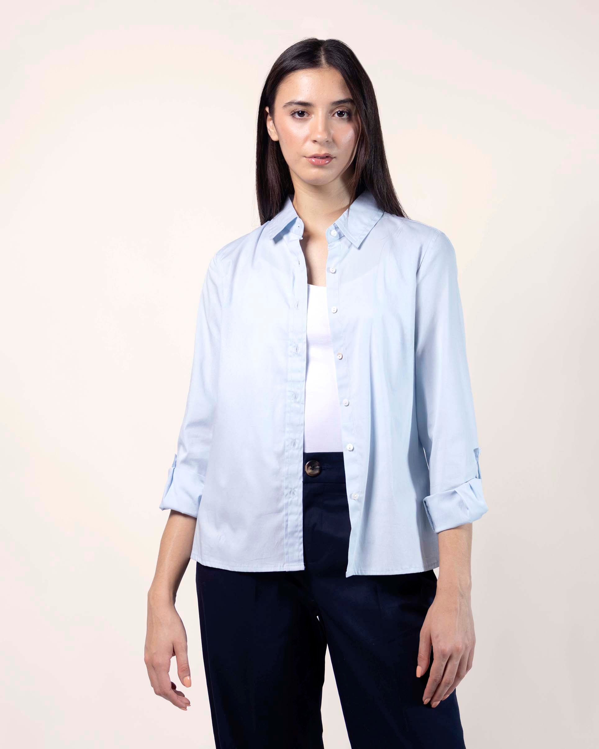 camisa-basica-manga-larga-azul