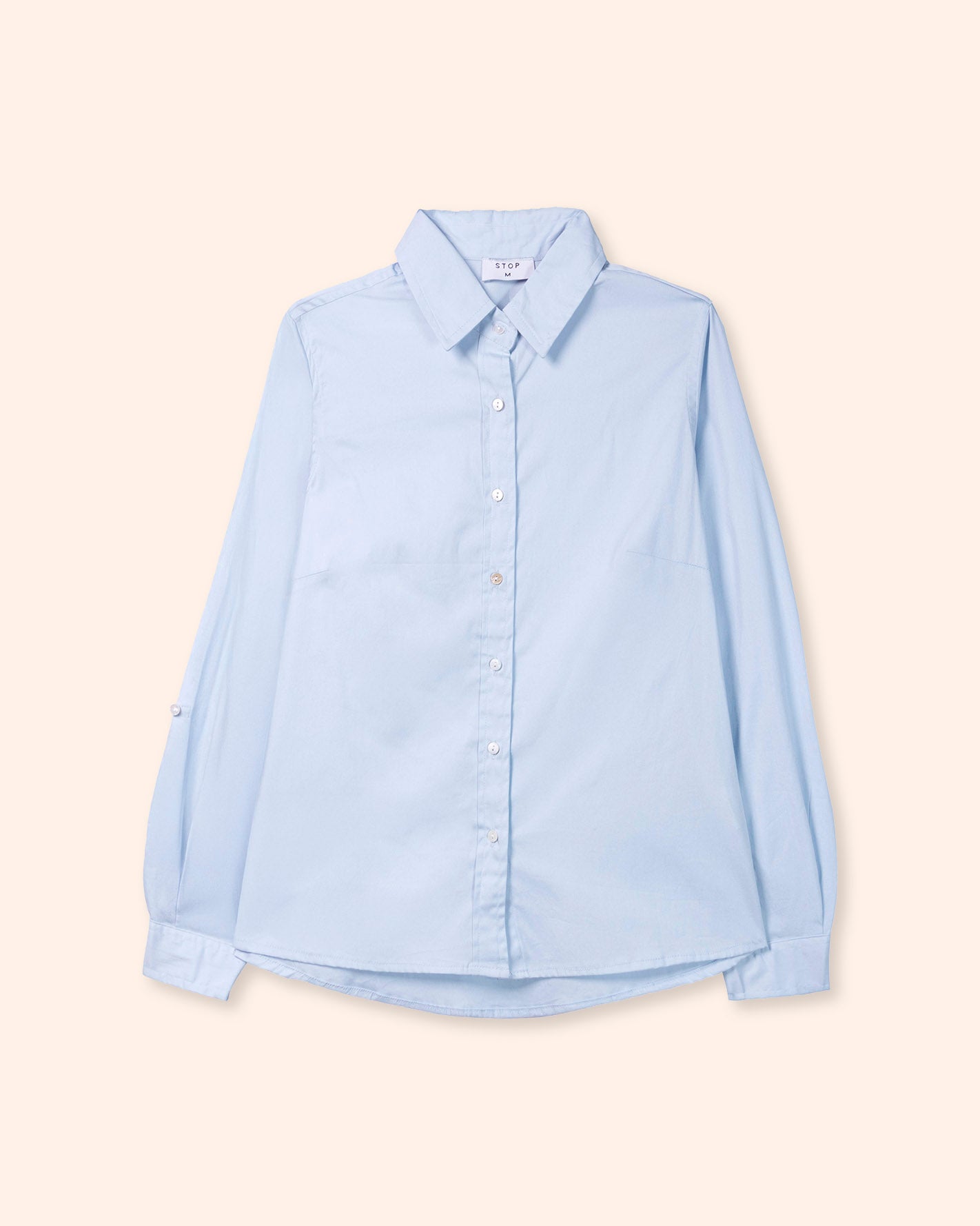 blusa-camisera-basica-azul-mujer