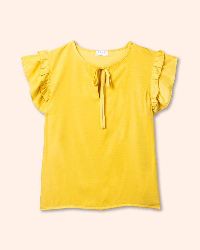 blusa-amarilla-con-cuello-anudado-stop