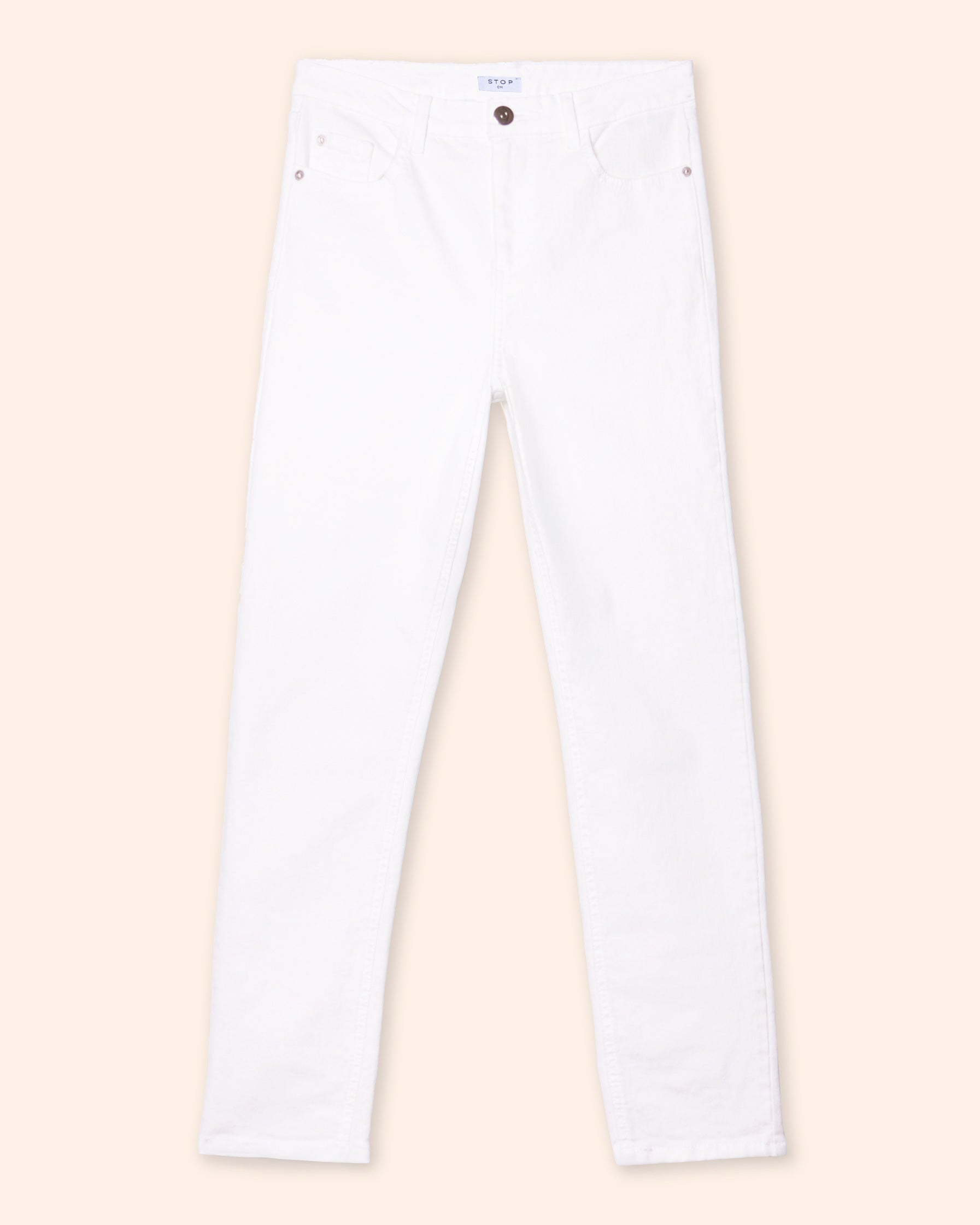 Jeans skinny blanco