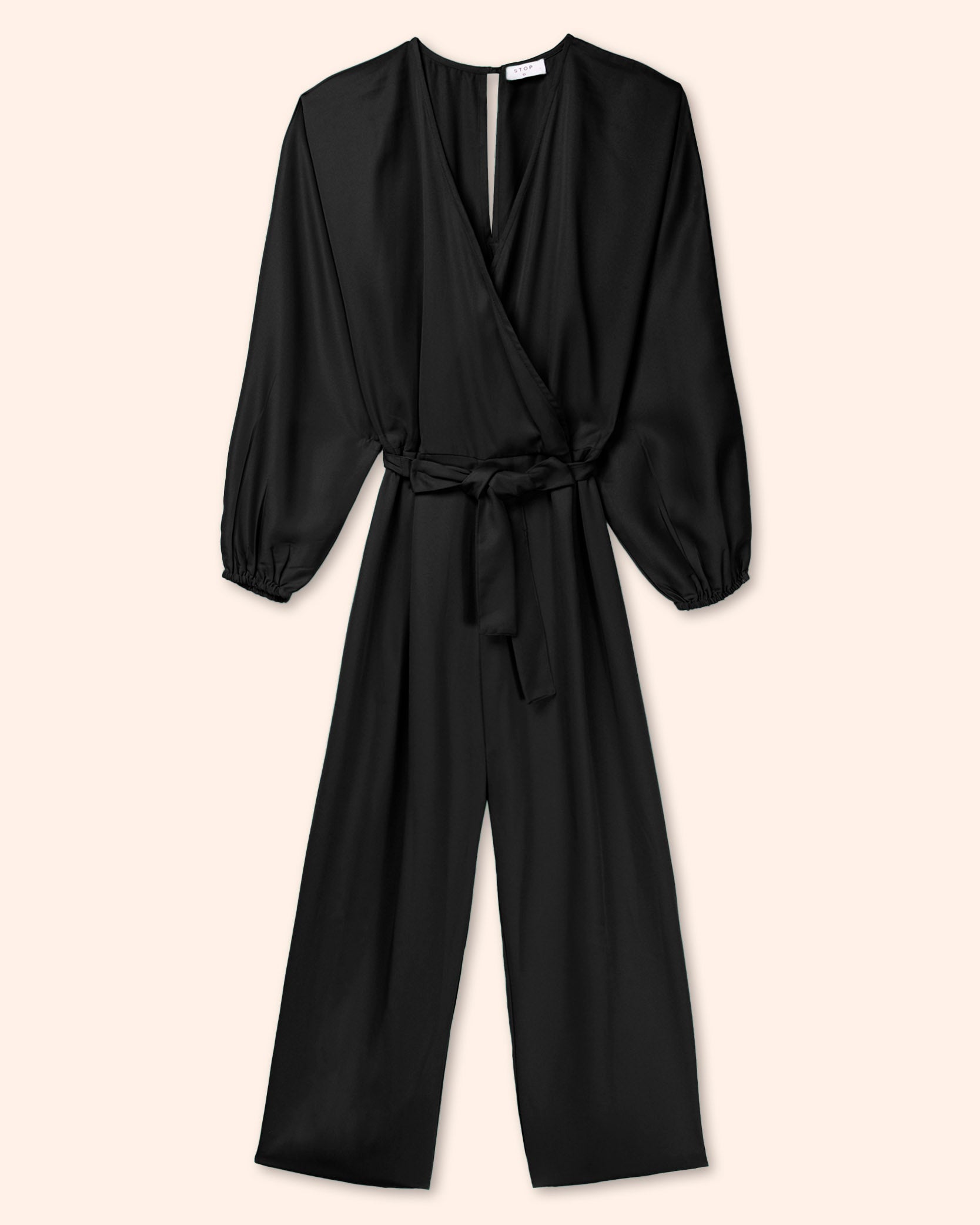 jumpsuit‑mujer‑negro‑fluido‑con‑cintura