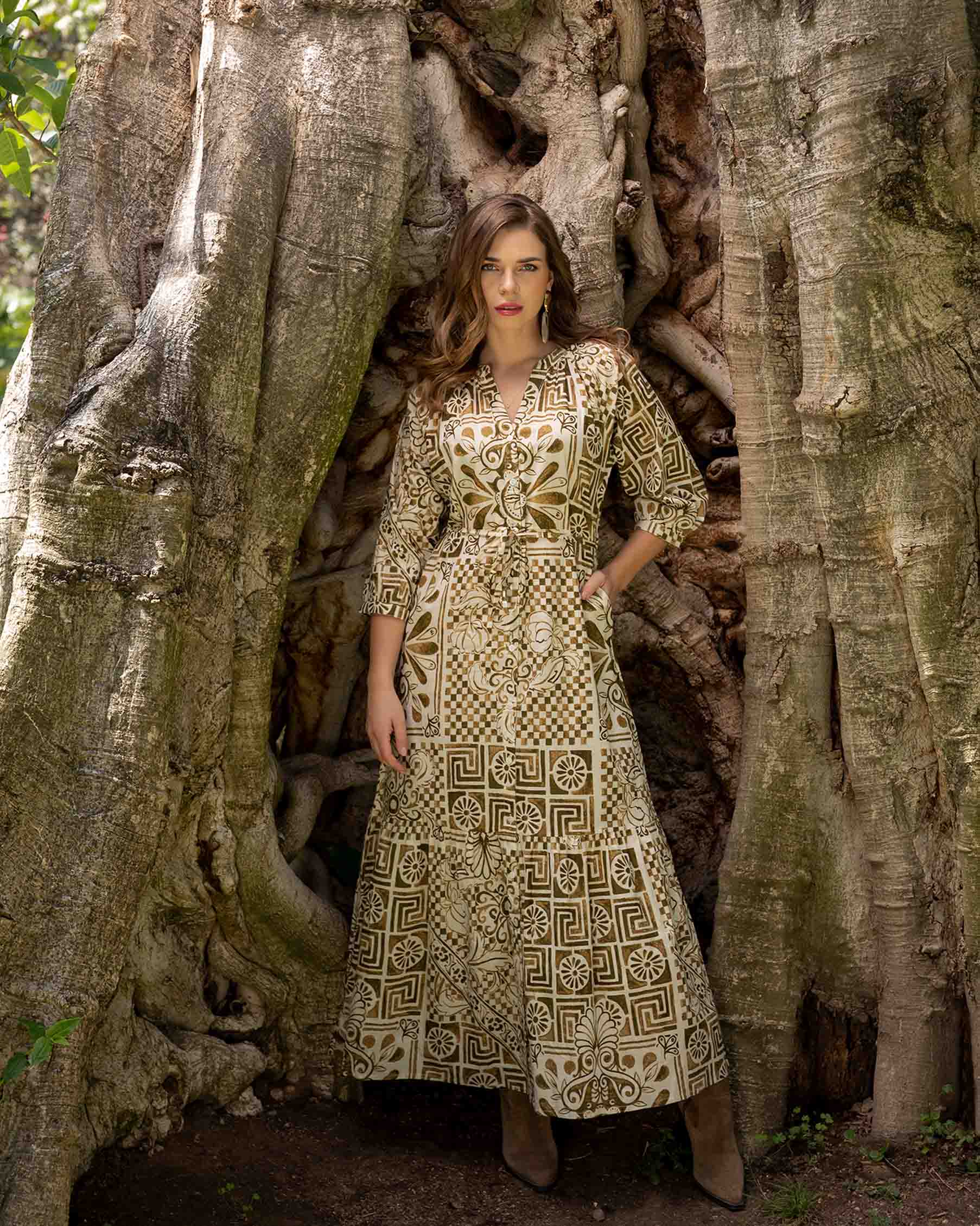 vestido-algodon-fresco-comodo-verde