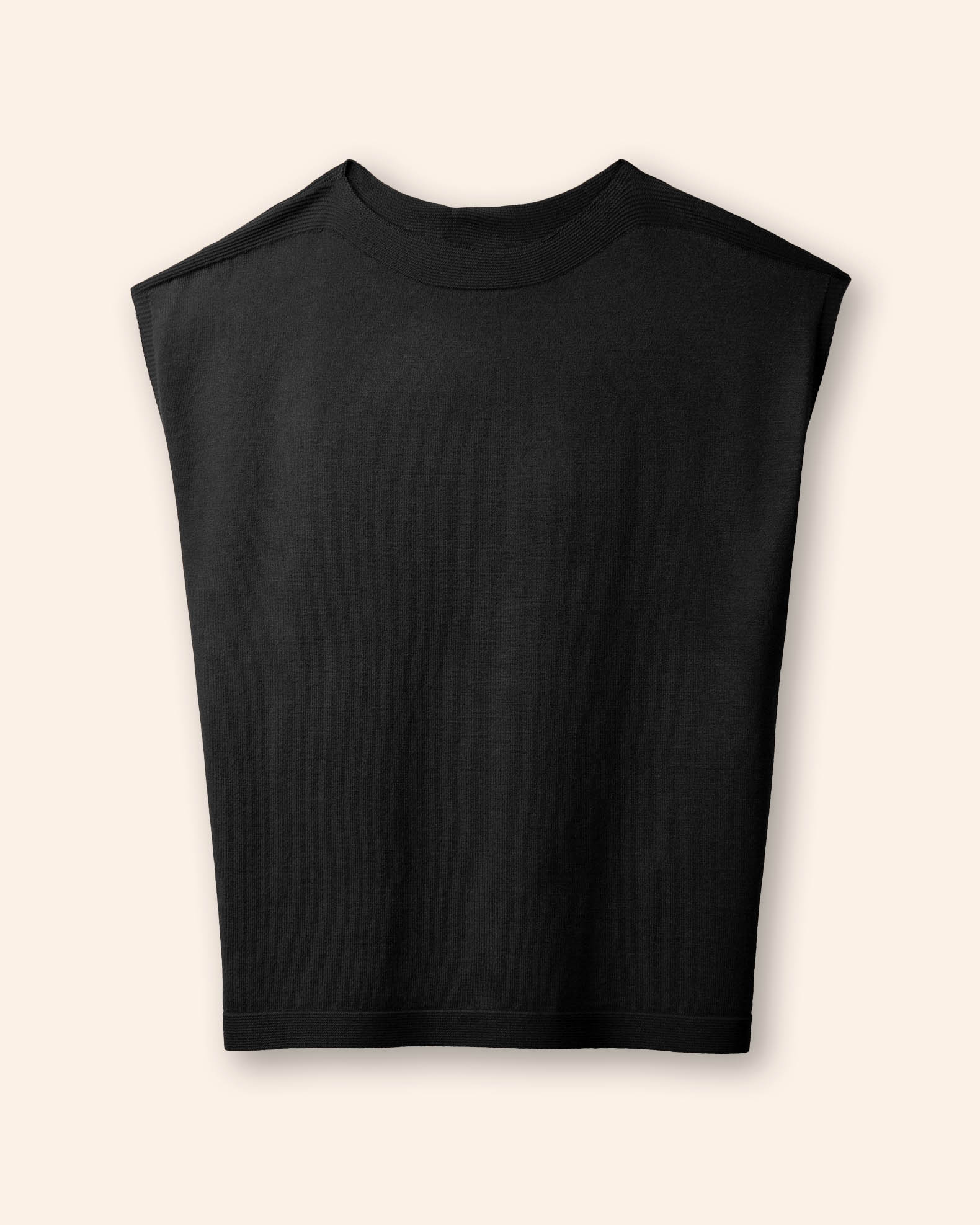 blusa-punto-manga-corta-corrida-negro