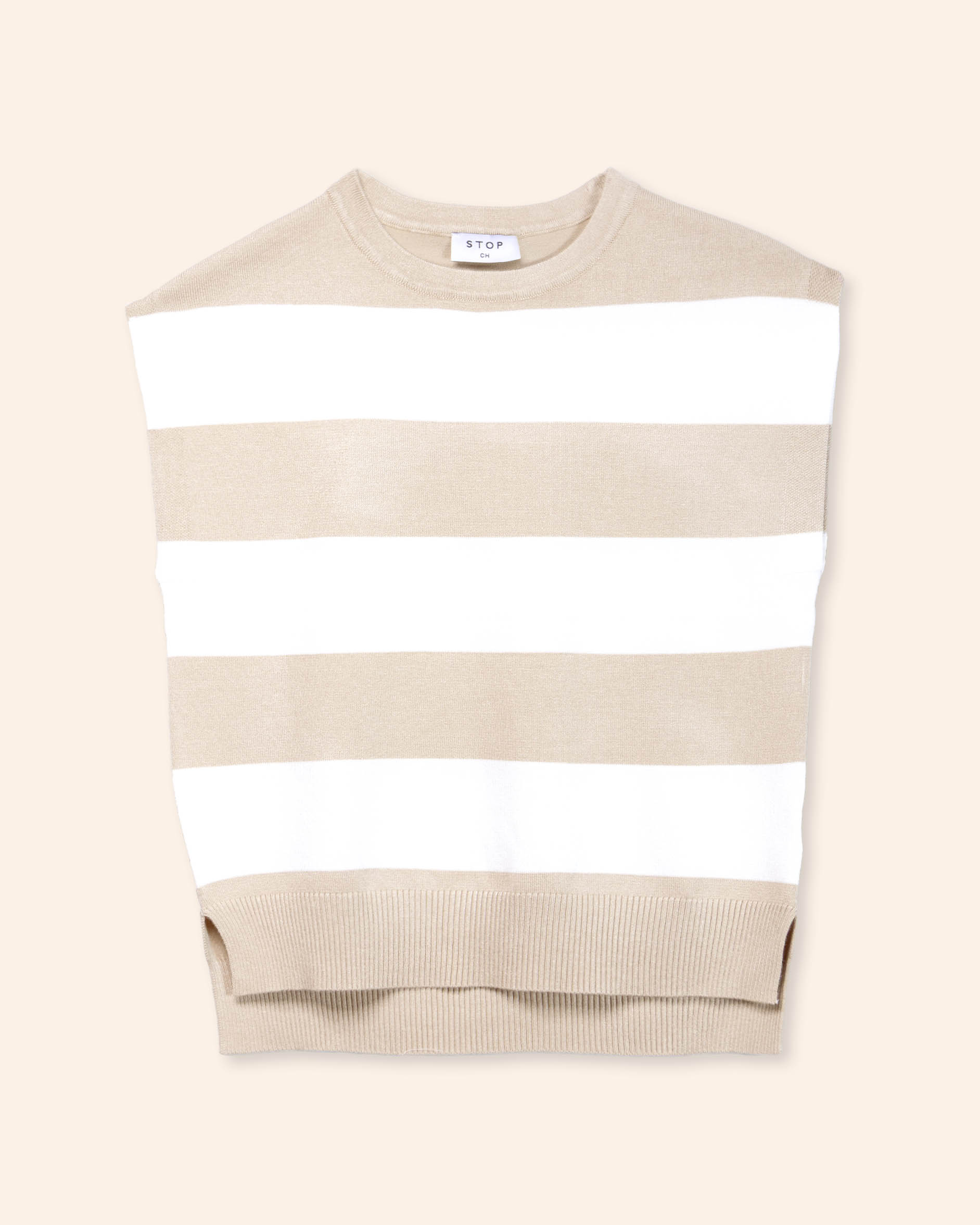 blusa-rayada-STOP-beige-mujer