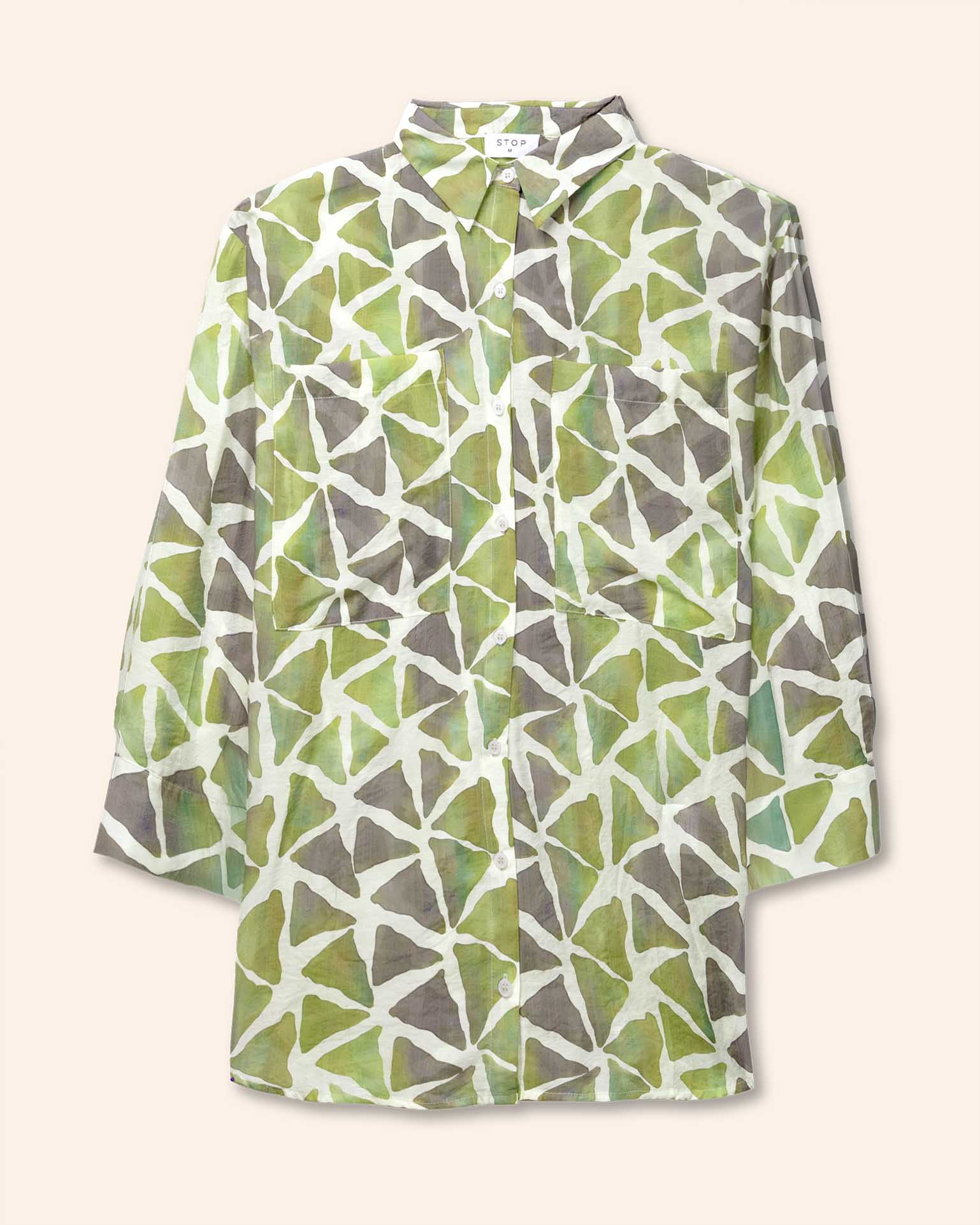 camisa-viscosa-poliester-verde-estampada