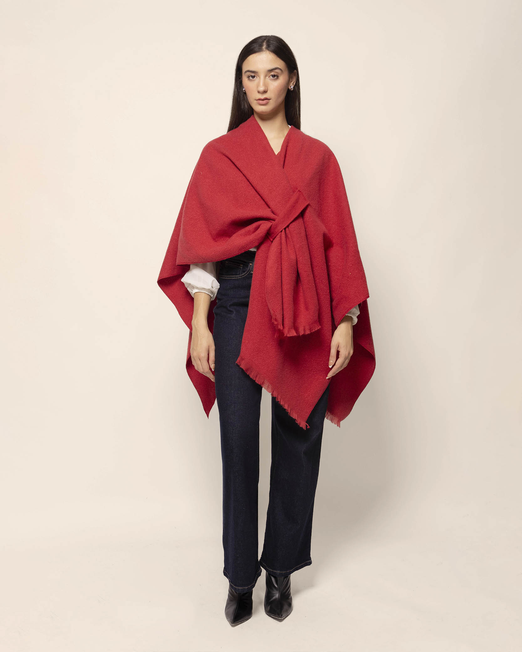 Blusa manga larga stretch