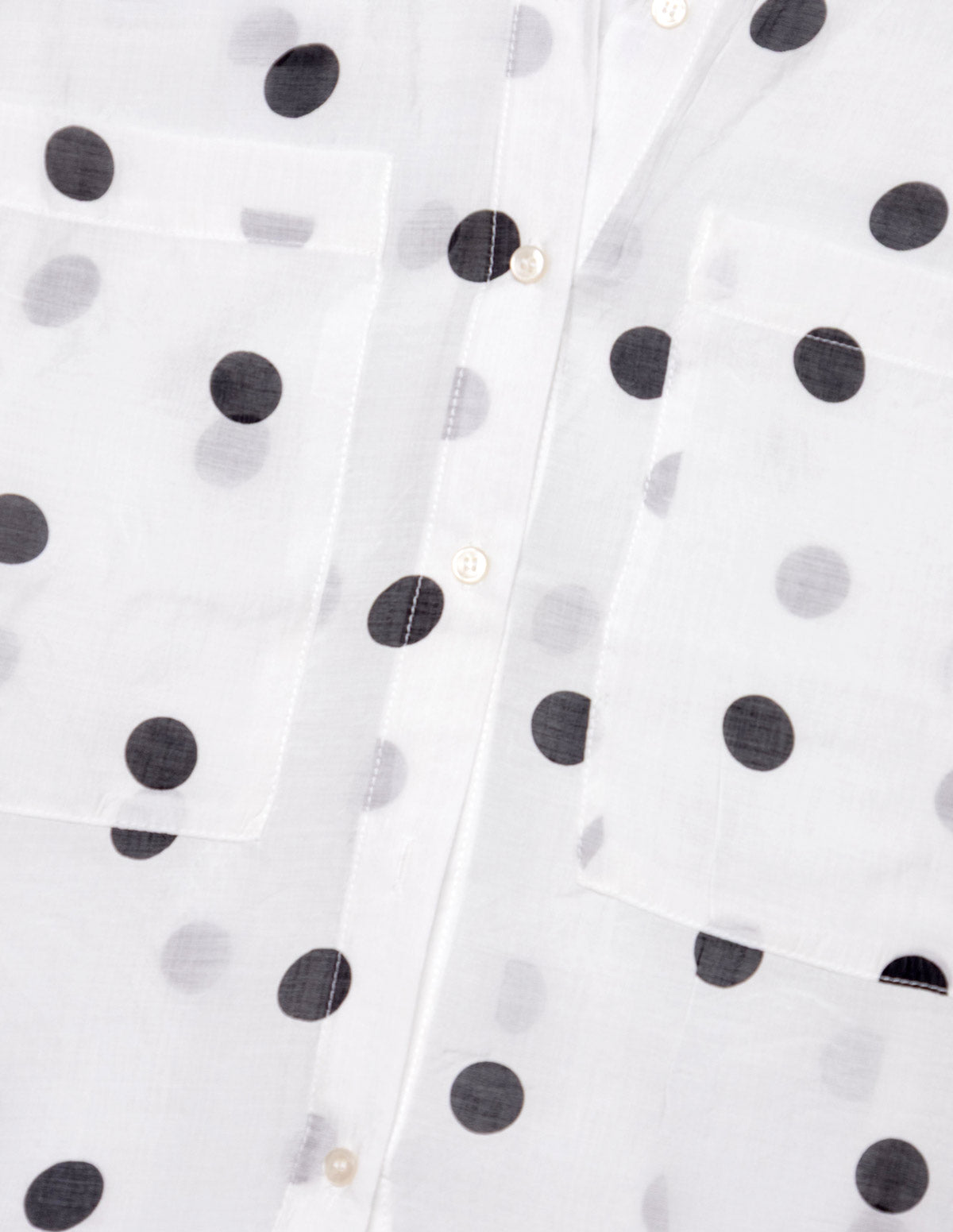 Blusa manga larga estampado lunares