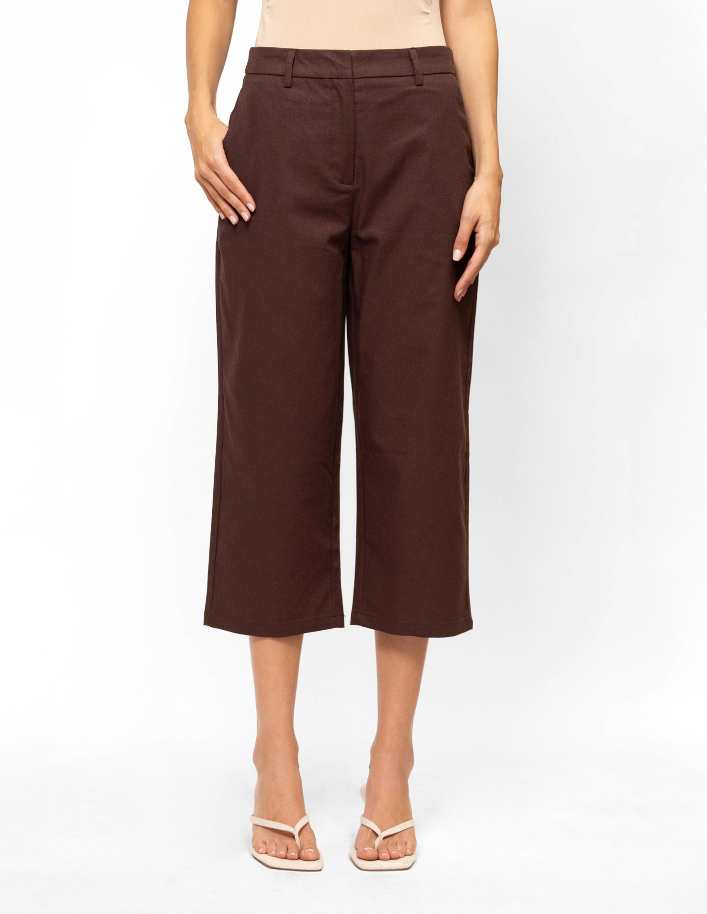 Pantalón culotte de vestir