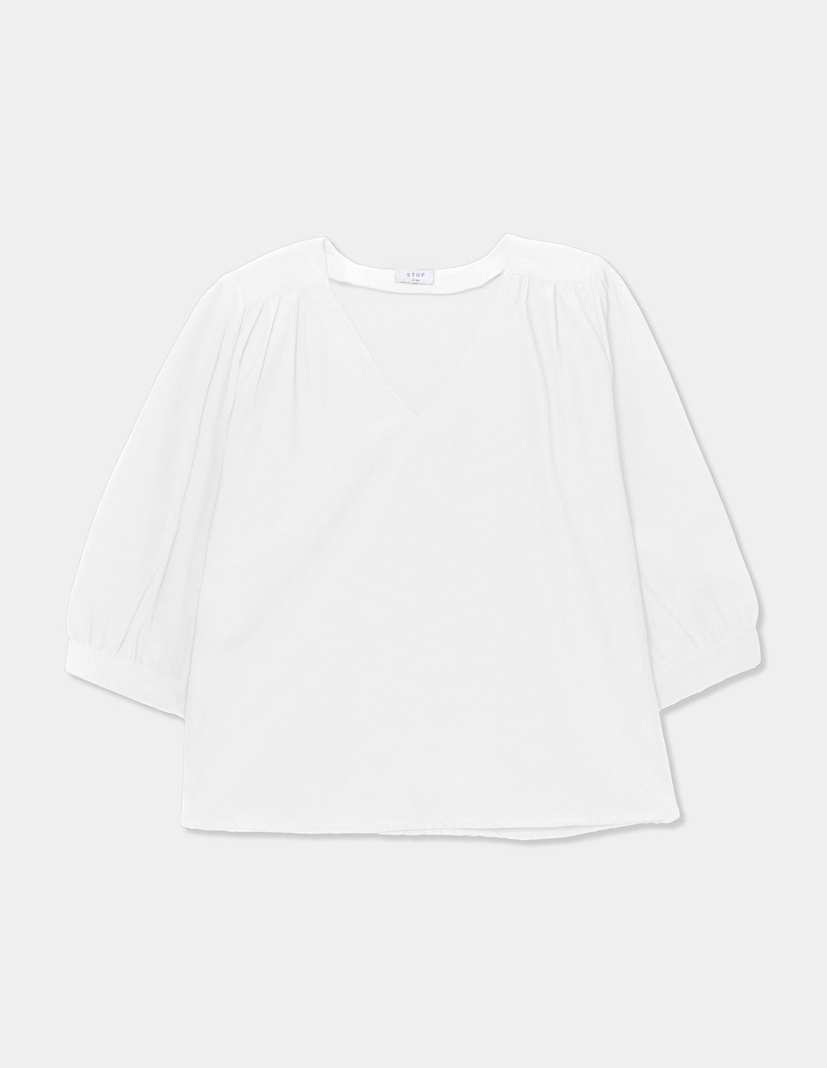 Blusa manga 3/4 con stretch