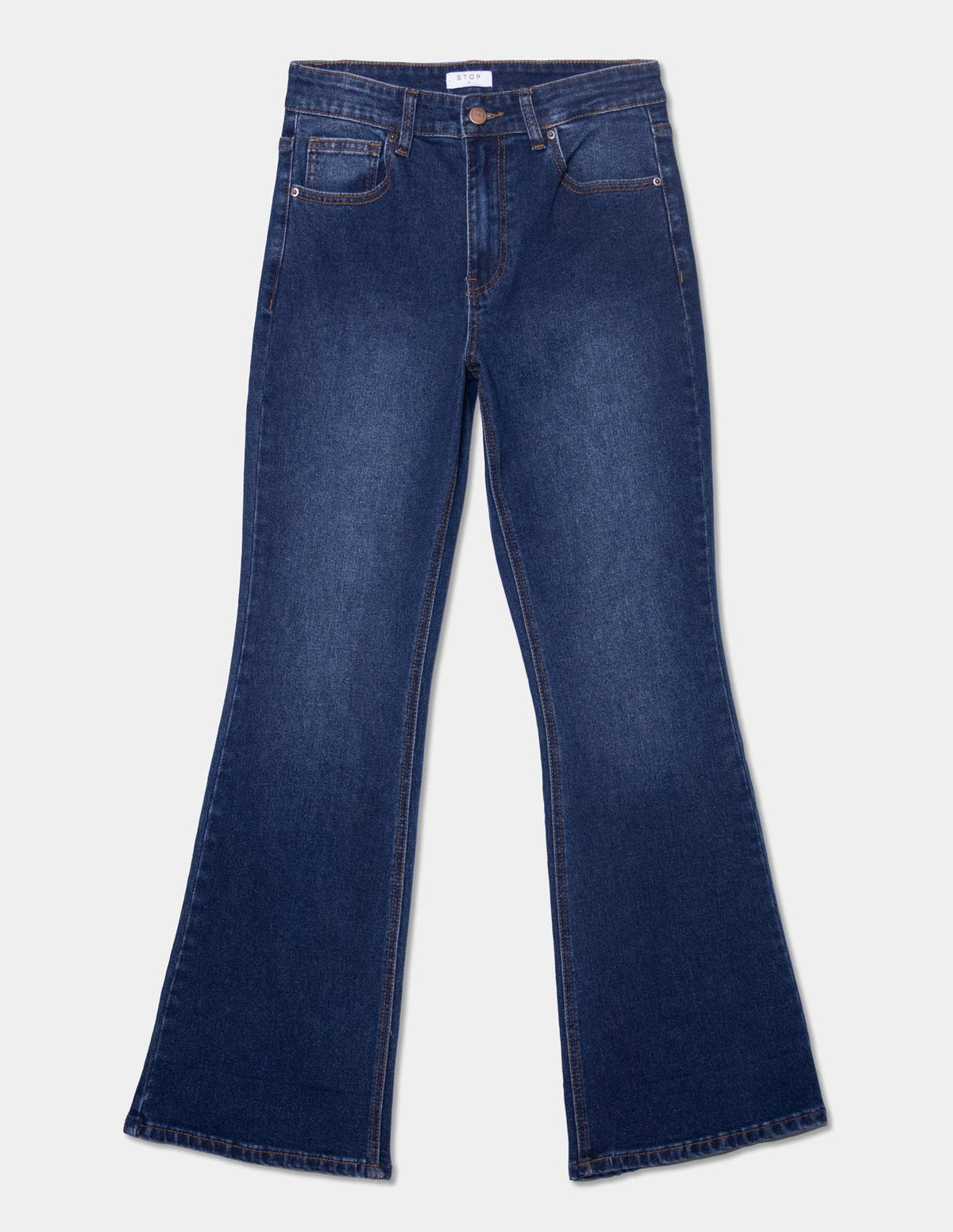 Jeans boot cut básico