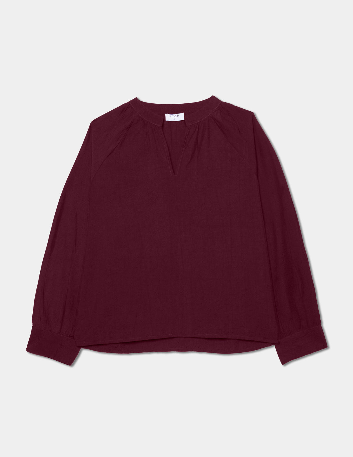 Blusa manga larga ranglan