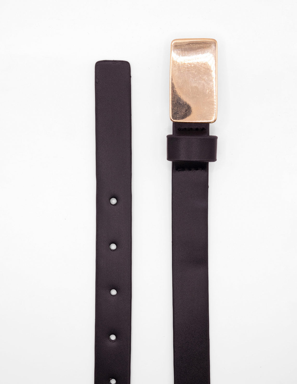 Cinturón hebilla rectangular