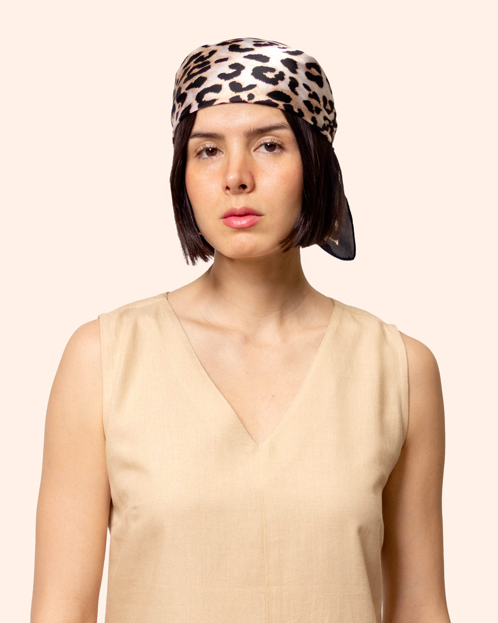 Mascada estampado animal print