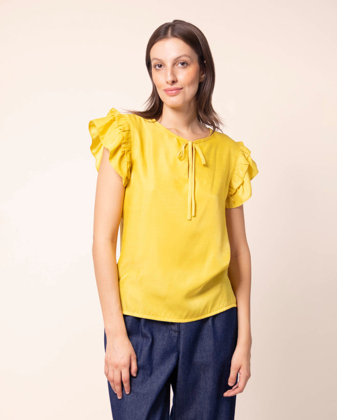 blusa-amarilla-olanes-manga-y-lazo-cuello