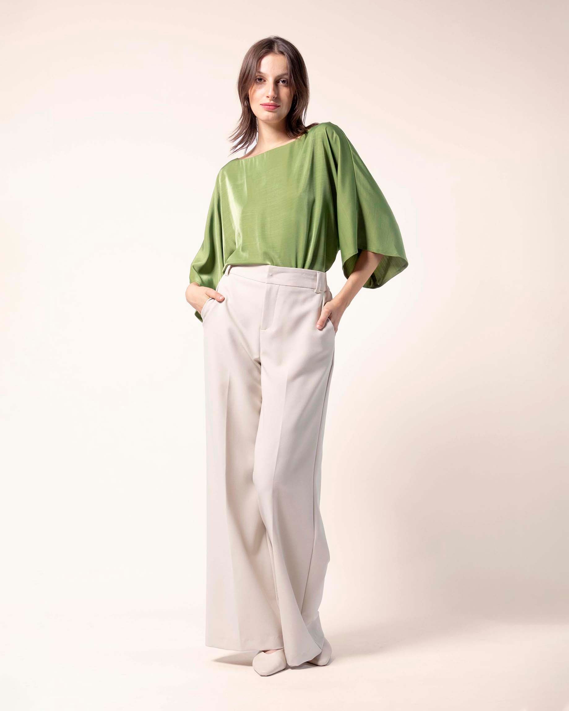 blusa-viscosa-manga-3-4-verde