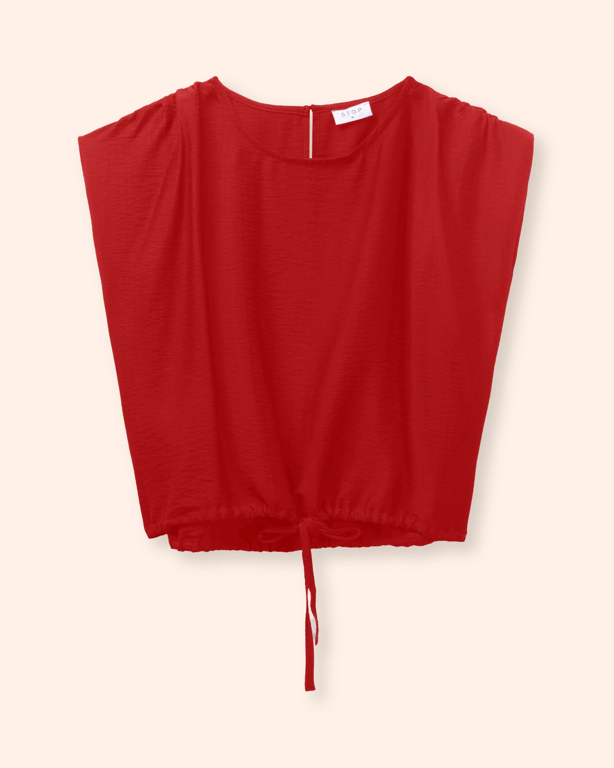 blusa-rojo-jareta-en-bajos