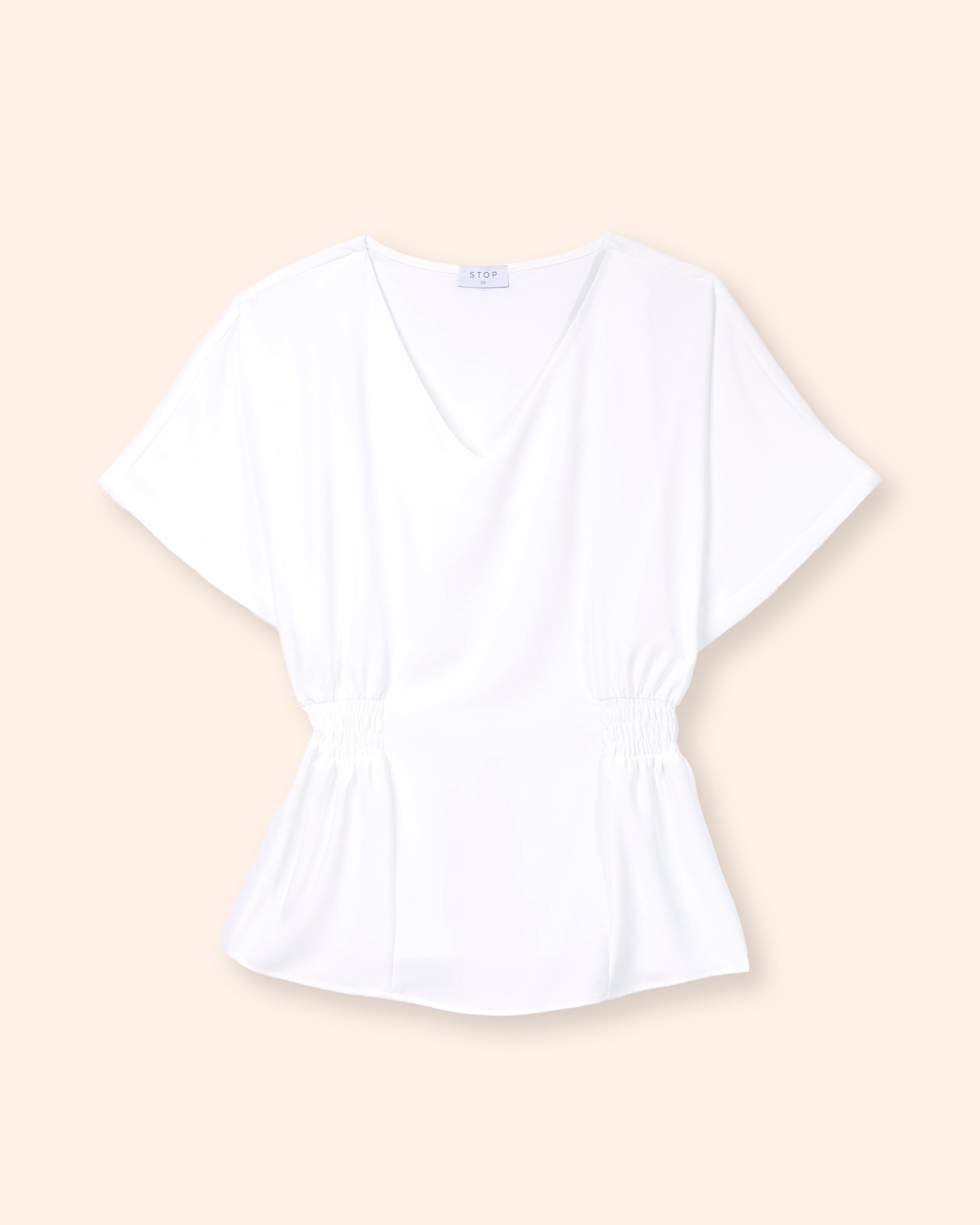 blusa-manga-corta-elastico-cintura