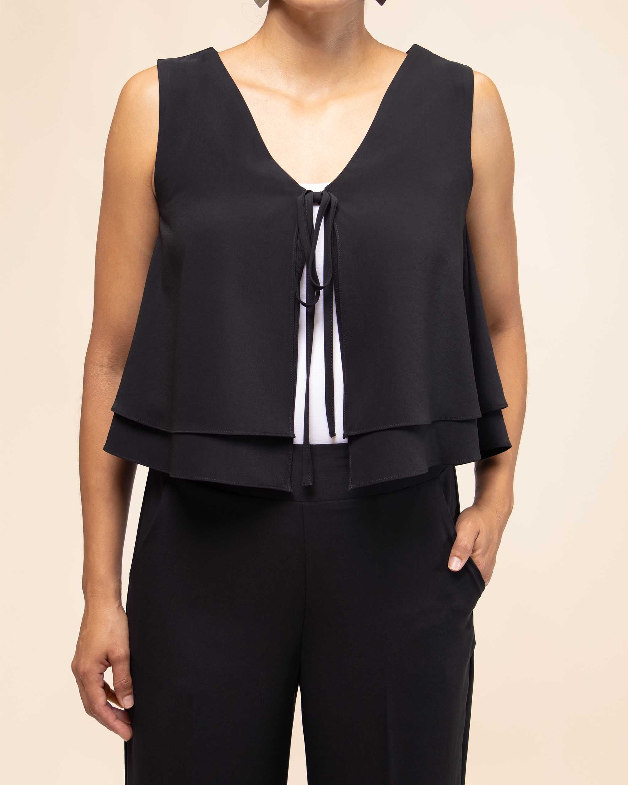 chaleco-negro-doble-tela-capa