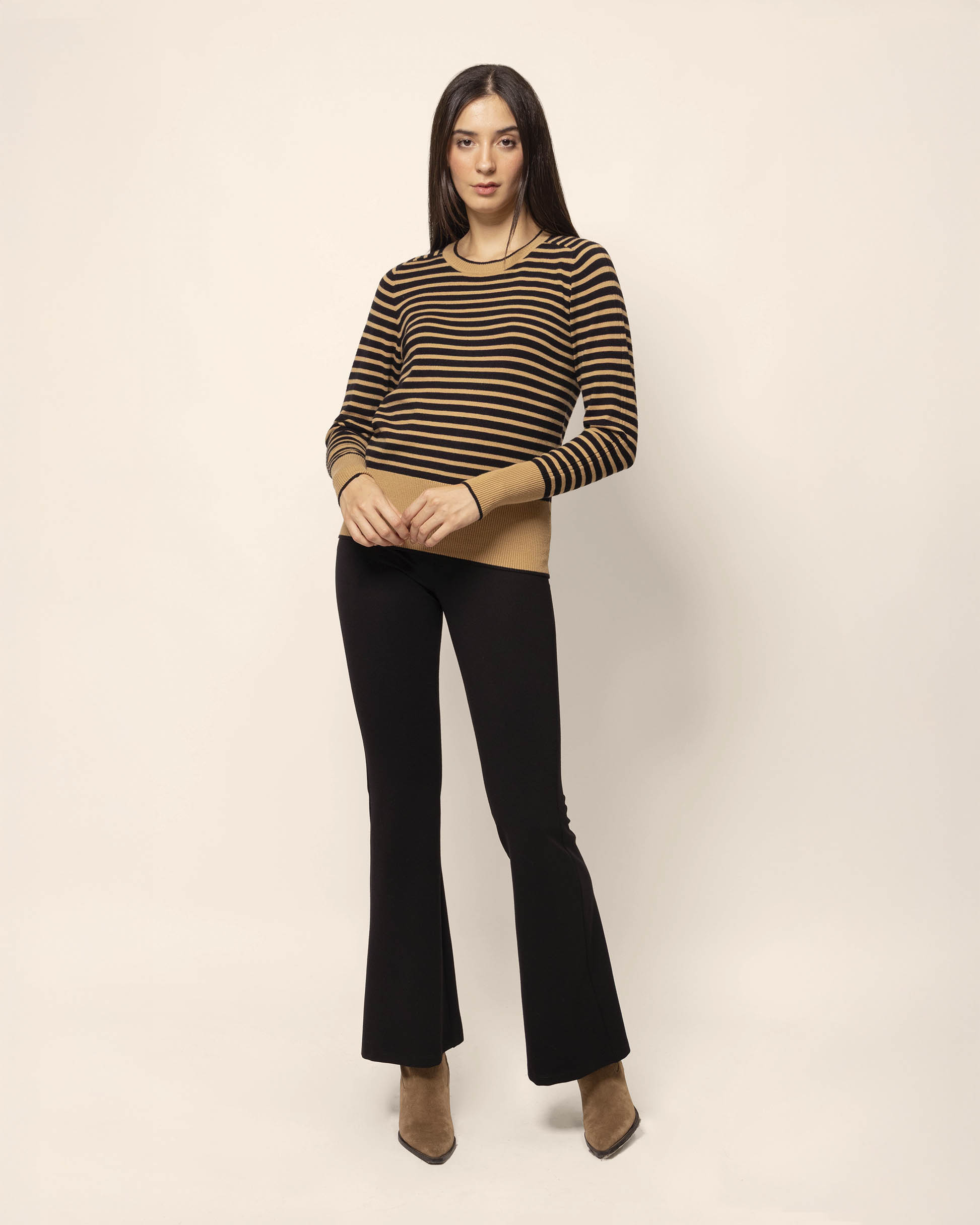 Pantalón acampanado pontirroma