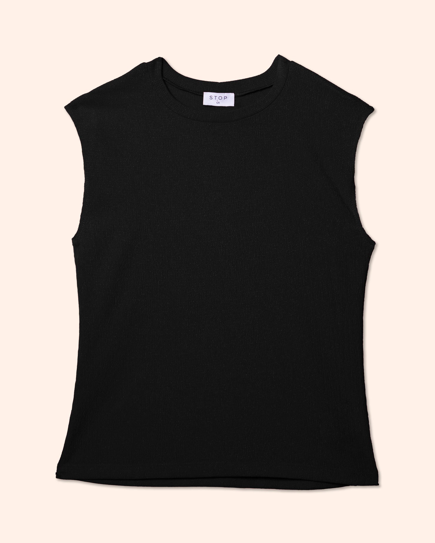Blusa manga corrida tela con textura