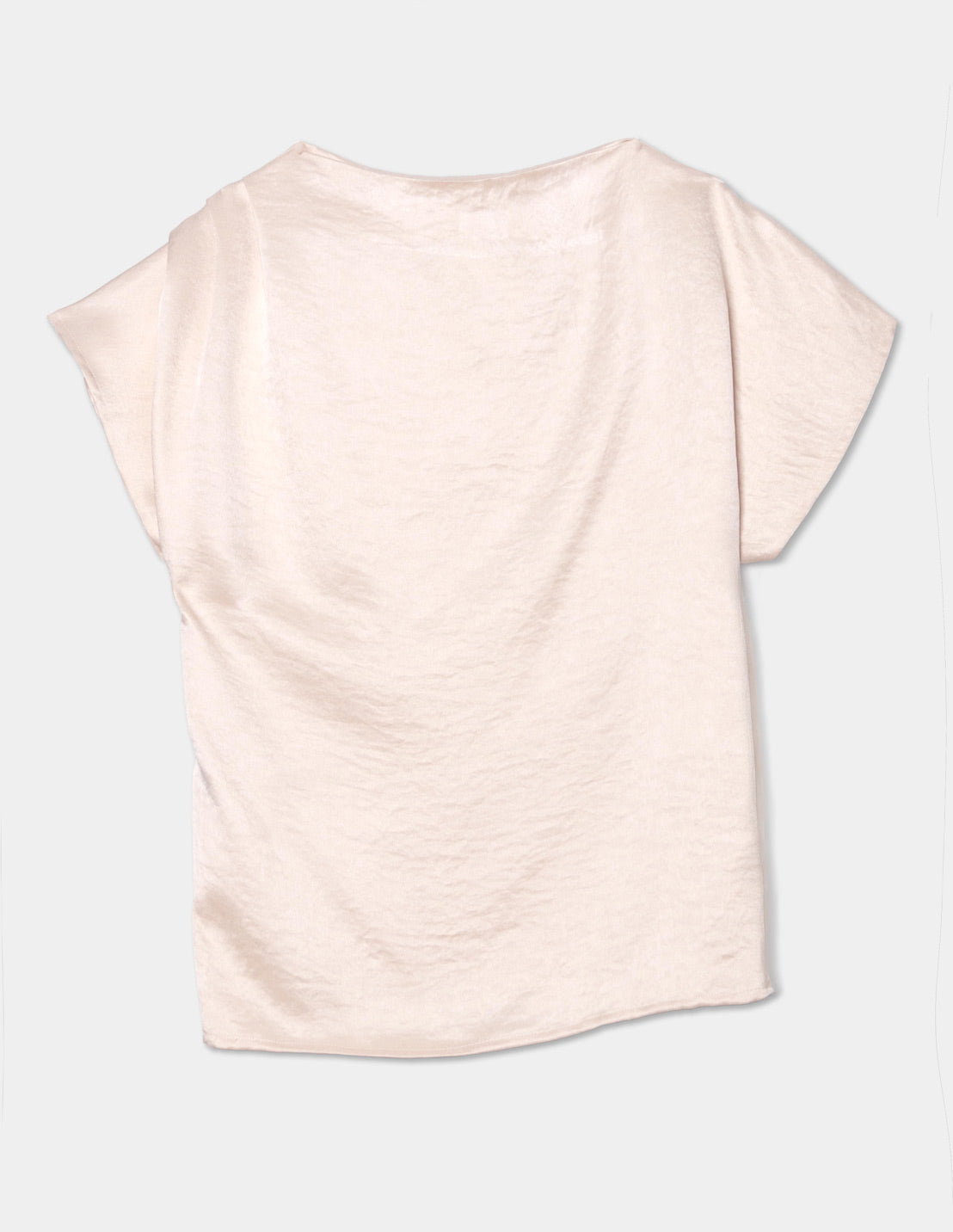 Blusa con pliegues en hombros