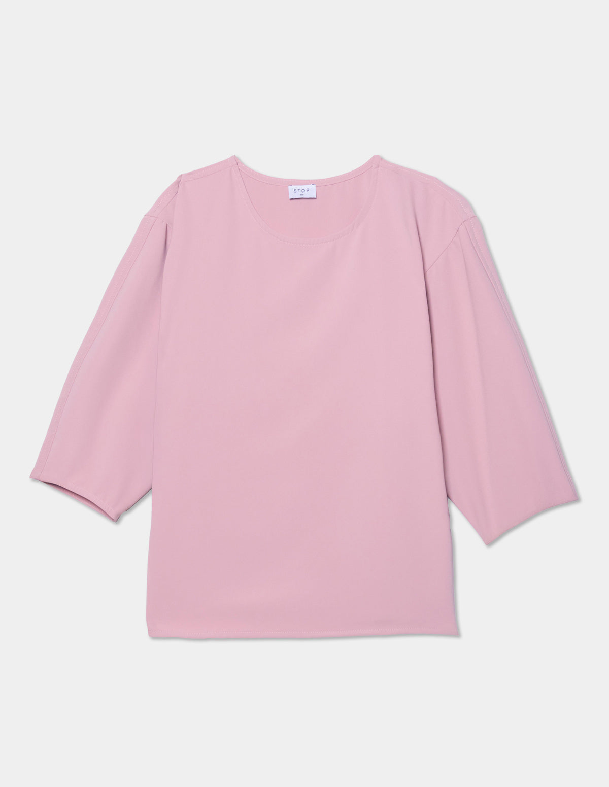 Blusa manga 3/4 con corte
