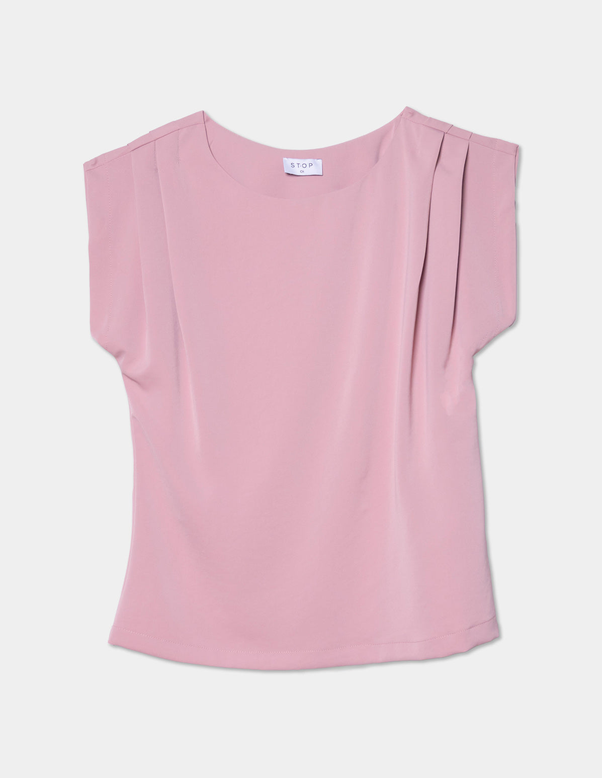 Blusa manga pliegue