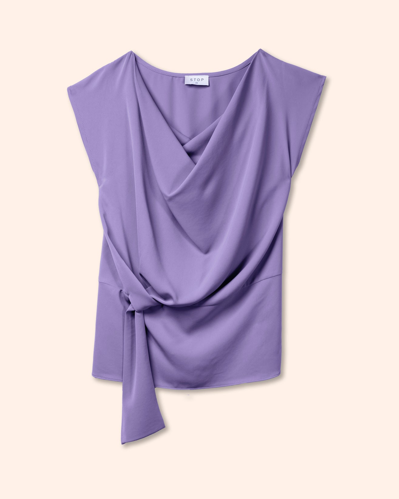 blusa-lila-cuello-columpio-nudo-frente