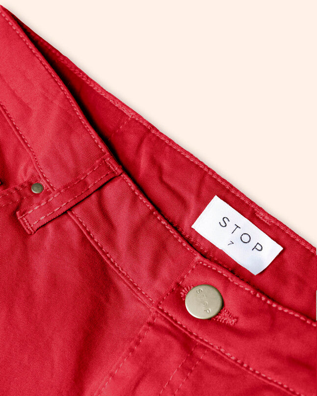 pantalon-culotte-stop-rojo-tiro-medio-con-bolsillos